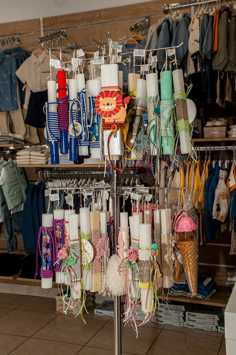 Χειροποίητη λαμπάδα