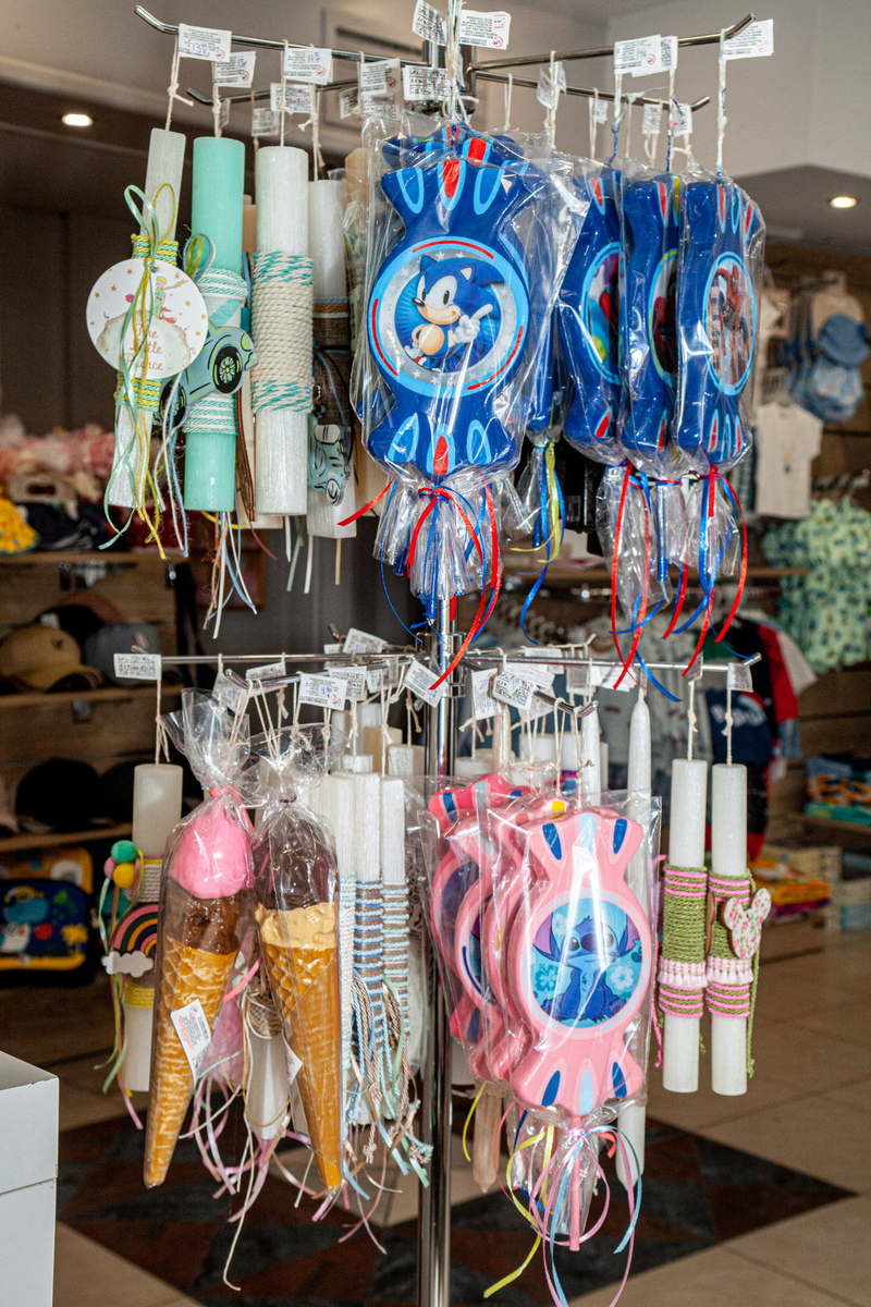 Χειροποίητη λαμπάδα