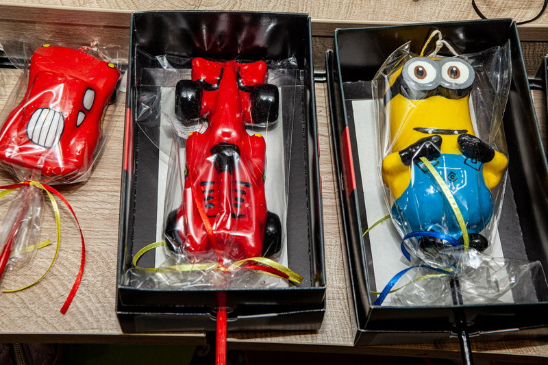 Χειροποίητη λαμπάδα